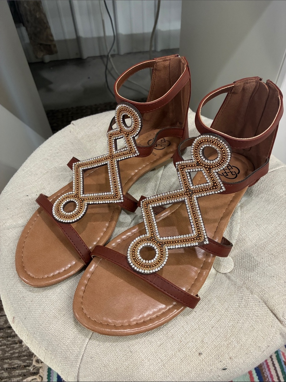 Daisy Fuentes gladiator sandal